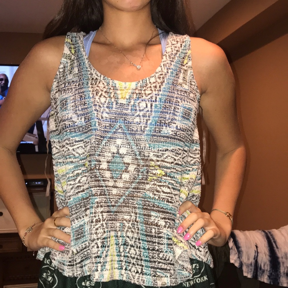 Printed Tank Top
